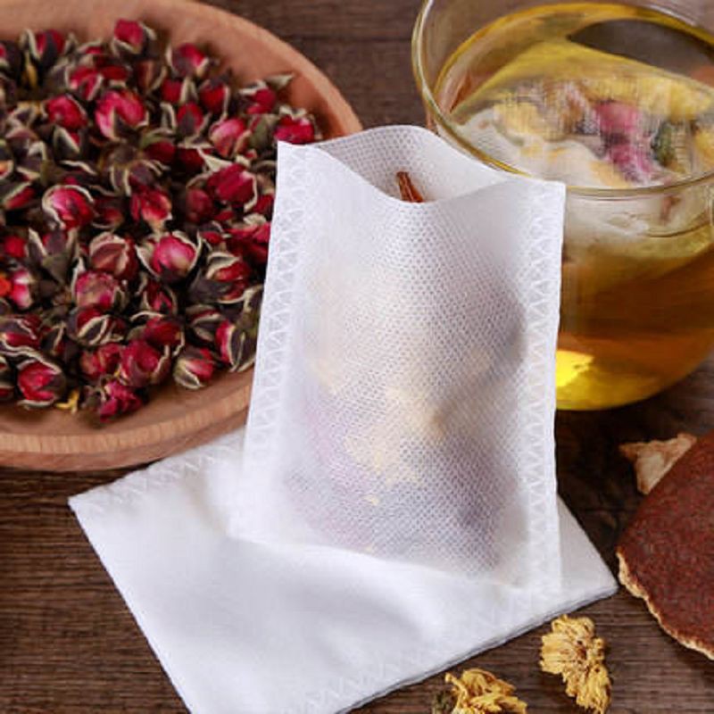 Värmeförseglingsbara icke-vävda tepåsar